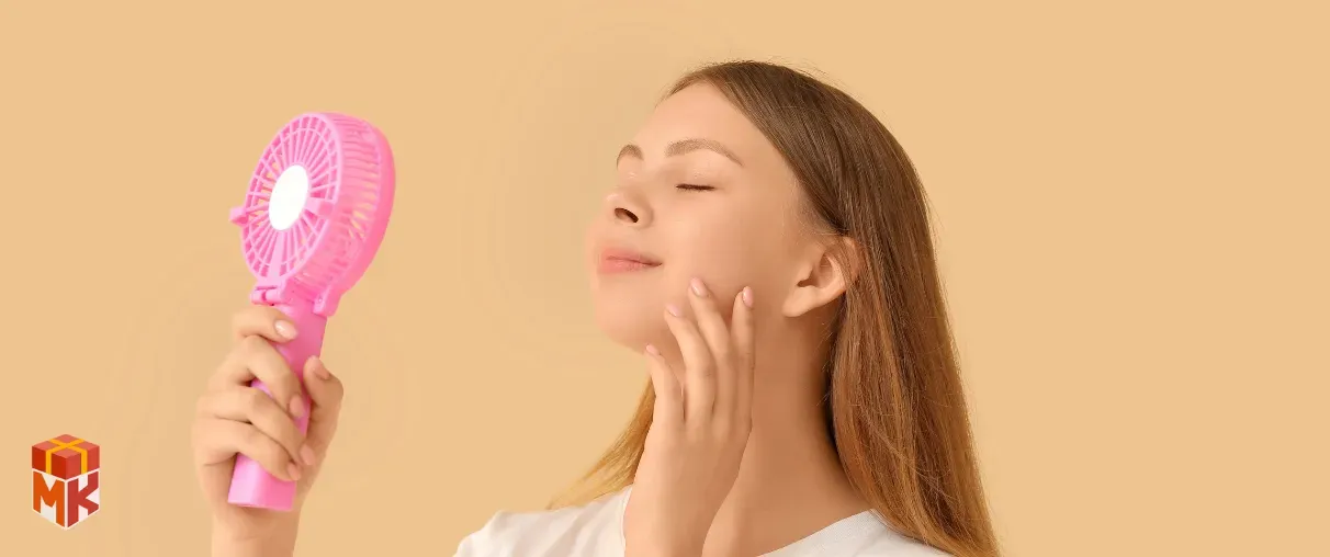 پنکه دستی شارژی