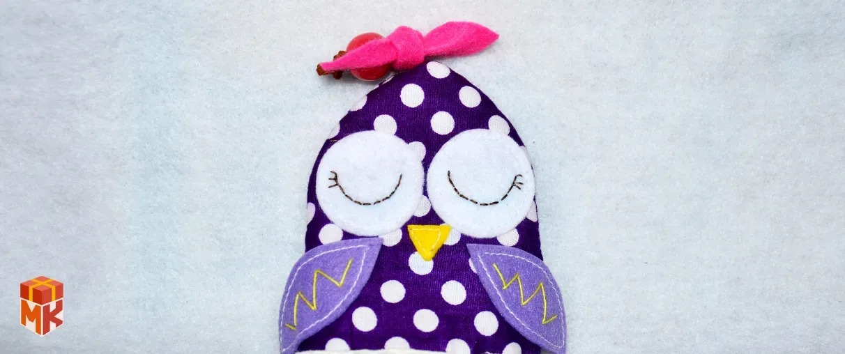 جغد نوزادی یا عروسک یادگاری