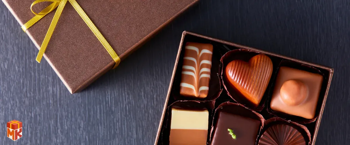 جعبه شکلات یا باقلوا