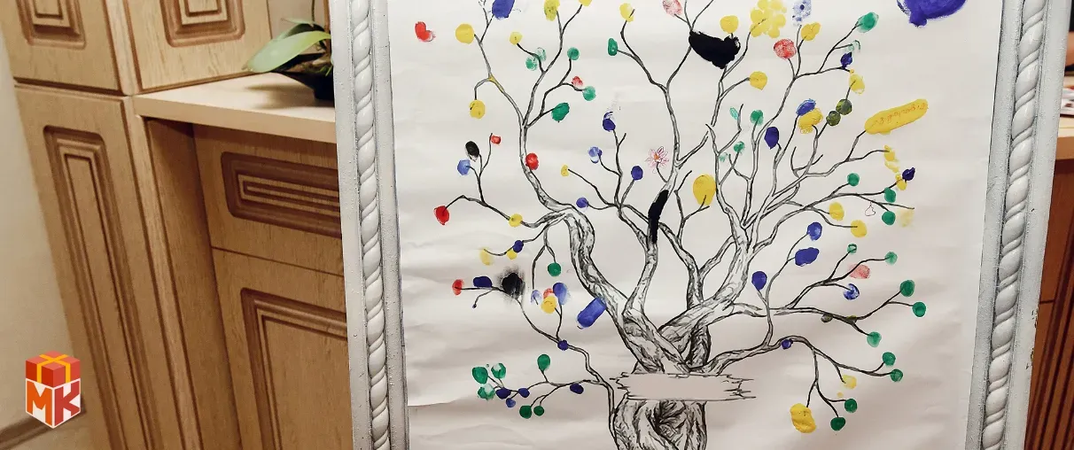  قاب اثر انگشت مهمانان