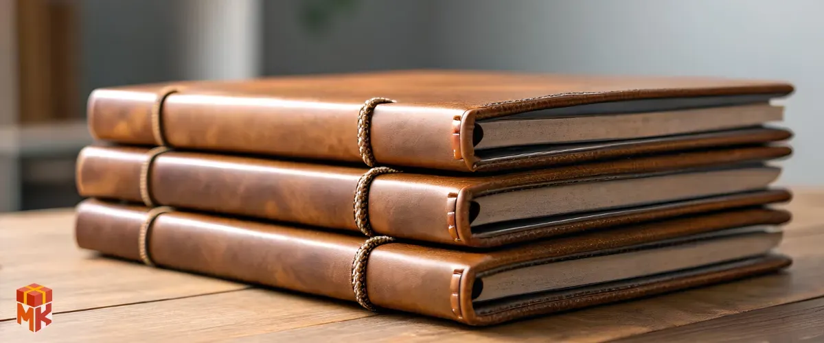  دفترچه یادداشت چرمی یا کلاسیک