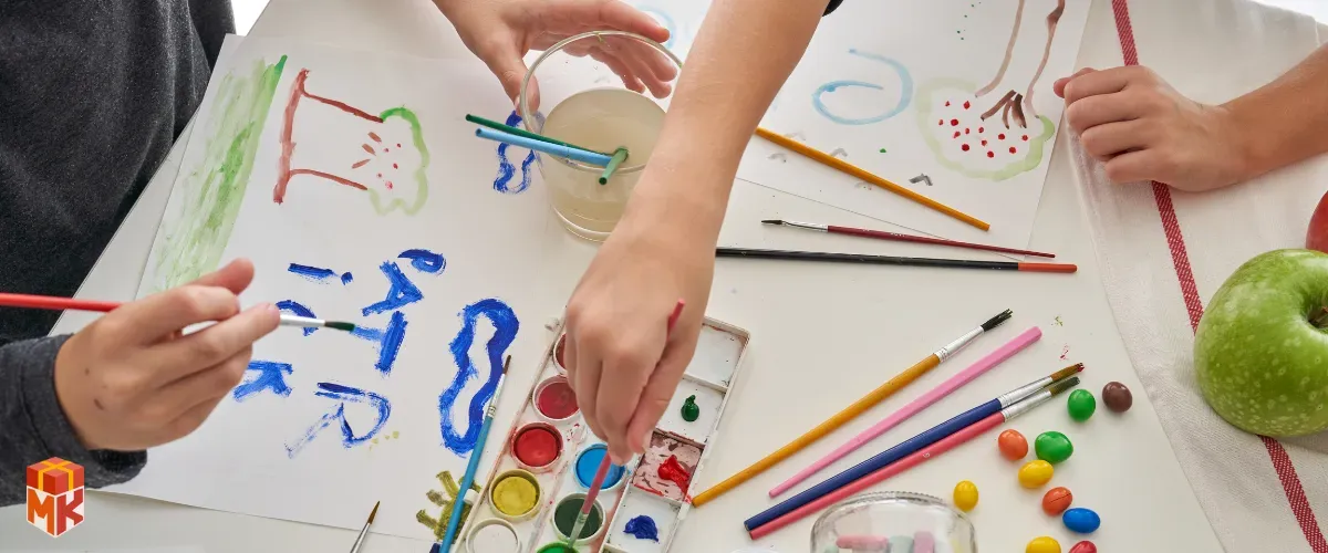 ست نقاشی و رنگ&zwnj;آمیزی کودکانه