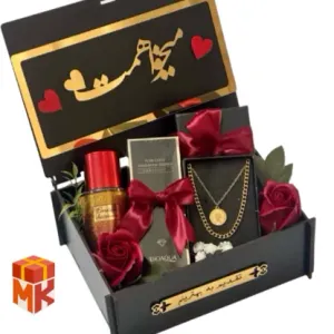 پک هدیه زنانه مدل black & gold 7