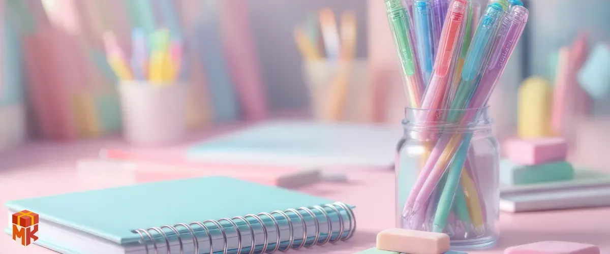 دفترچه یادداشت یا لوازم تحریر خلاقانه