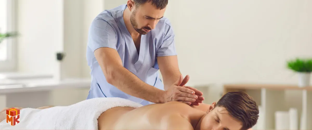 ماساژور حرفه&zwnj;ای مخصوص مربی مرد