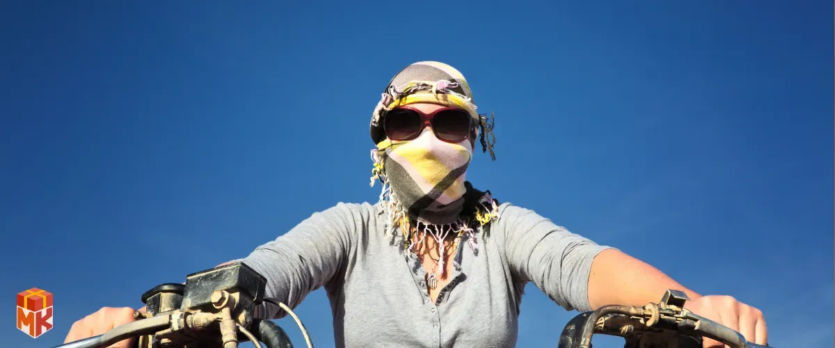 ماسک اسکارف یا اسکارف موتورسواری