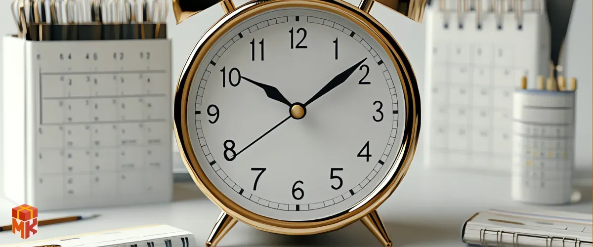 ساعت رومیزی اداری شیک