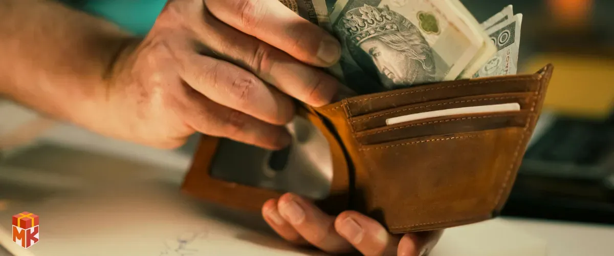 کیف پول چرمی