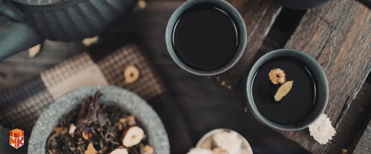 ست دمنوش و فنجان