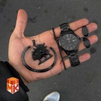 ست تمام مشکی مردانه مدل Full black