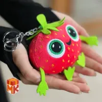 عروسک فانتزی طرح گوجه ای