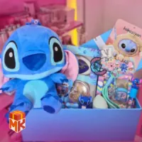 پک هدیه دخترانه مدل Blue Stitch