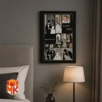 تابلو بوم کلاژ سالگرد ازدواج