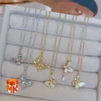 گردنبند استیل زنانه طرح پروانه محصول مرتبط