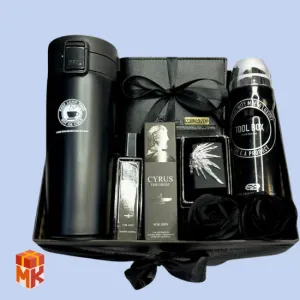 پک هدیه مردانه مدل black theme 9