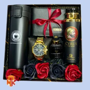 پک هدیه مردانه مدل black theme 11