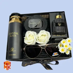 پک هدیه مردانه مدل black & gold 3
