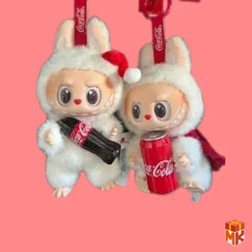 عروسک لبوبو اورجینال مدل کوکاکولا برند Pop mart 