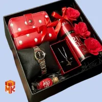 پک هدیه دخترانه مدل red theme 2