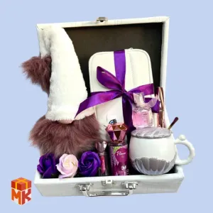 پک هدیه دخترانه مدل white purple