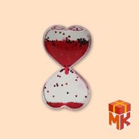 ساعت شنی دریایی رنگ قرمز